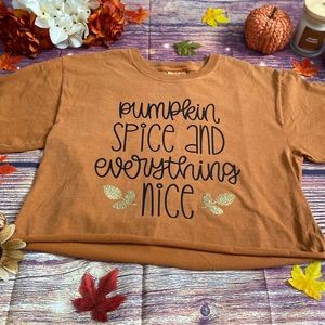 Fall tee custom made by me!